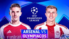 Nhận định trận đấu Arsenal vs Olympiacos, 2h00 ngày 2.10: Phá dớp thua sân nhà