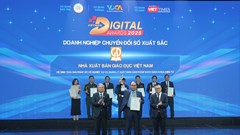 Nhà xuất bản Giáo dục Việt Nam được vinh danh tại Giải thưởng Chuyển đổi số Việt Nam 2025