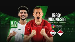 Nhận định trận đấu Iraq vs Indonesia, 2h30 ngày 12.10: Giấc mơ tan vỡ