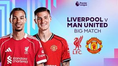 Lịch thi đấu vòng 8 Ngoại hạng Anh 2025/26: Nóng bỏng đại chiến Liverpool vs Man United
