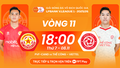 Nhận định trận đấu PVF-CAND vs Thể Công, 18h00 ngày 8.11: Chủ nhà yếu bóng vía