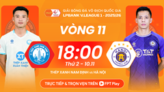 Nhận định trận đấu Nam Định vs Hà Nội FC, 18h00 ngày 10.11: Thiên Trường vẫn ảm đạm
