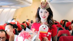 Vietjet tăng chuyến bay Hiroshima – Hà Nội lên 4 chuyến khứ hồi mỗi tuần