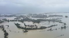 Bí thư Đảng ủy xã Hòa Thịnh chia sẻ thông tin chính thống về tình hình mưa lũ