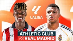 Nhận định trận đấu Athletic Bilbao vs Real Madrid, 1h00 ngày 4.12: Vượt khó ở Xứ Basque