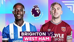 Nhận định trận đấu Brighton vs West Ham, 21h00 ngày 7.12: Gió ngược Amex, đội khách thách thức định mệnh
