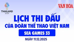 Lịch thi đấu SEA Games 33 của Đoàn Thể thao Việt Nam ngày 11.12: Điền kinh xuất quân, bơi lội tiếp đà hưng phấn