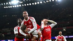 Bảng xếp hạng Ngoại hạng Anh 2025/26 sau lượt đi: Arsenal bản lĩnh vững vàng, xứng danh ứng viên vô địch