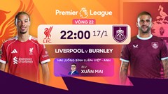 Link xem trực tiếp Liverpool vs Burnley, 22h00 ngày 17.1, vòng 22 Ngoại hạng Anh