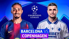 Nhận định trận đấu Barcelona vs FC Copenhagen, 3h00 ngày 29.1: Nhiệm vụ phải thắng