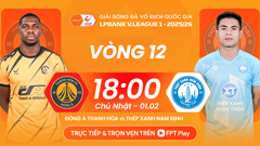 Nhận định trận đấu Thanh Hóa vs Nam Định, 18h00 ngày 1.2: Khó khăn chất chồng