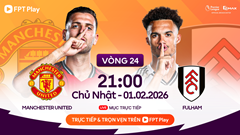 Link xem trực tiếp Man United vs Fulham, 21h00 ngày 1.2, vòng 24 Ngoại hạng Anh