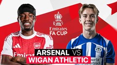 Nhận định trận đấu Arsenal vs Wigan, 23h30 ngày 15.2: Pháo lại nổ rền vang