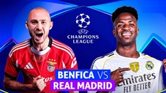 Nhận định trận đấu Benfica vs Real Madrid, 3h00 ngày 18.2: Trả nợ sòng phẳng