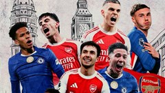Lịch thi đấu vòng 28 Ngoại hạng Anh: Tâm điểm derby Arsenal vs Chelsea
