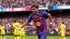 Lamine Yamal lập hat-trick, Barcelona củng cố ngôi đầu bảng
