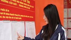 Sinh viên Thủ đô trước ngày bầu cử