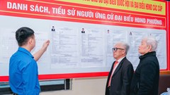 Phú Thọ: 99,91% cử tri đi bỏ phiếu bầu cử