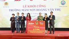 T&T Group và SHB đồng hành cùng Bộ Công an xây dựng Trường mầm non Hoàng Văn Thụ tại Lạng Sơn