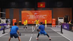Sôi nổi Giải Pickleball tranh Cúp Zocker chào mừng 80 năm Ngày Truyền thống ngành Thể dục Thể thao Việt Nam