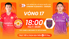Nhận định trận đấu PVF-CAND vs Becamex TP.HCM, 18h00 ngày 4.4: Mệnh lệnh phải thắng