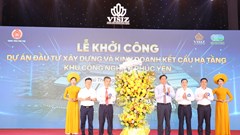 Phú Thọ: Khởi công Dự án Đầu tư xây dựng và kinh doanh kết cấu hạ tầng KCN Phúc Yên