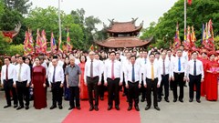 Phú Thọ: Lễ dâng hương giỗ Đức Quốc Tổ Lạc Long Quân