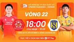 Link xem trực tiếp CA TP.HCM vs SLNA, 18h00 ngày 10.5 - vòng 22 V.League