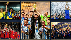 Những đế chế bóng đá: Tám quốc gia từng giành ngôi vô địch World Cup