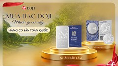 Đầu tư bạc thuận tiện cùng hệ thống toàn quốc phân phối Ngân Bảo DOJI