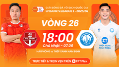 Link xem trực tiếp Hải Phòng vs Nam Định, 18h00 ngày 7.6 - vòng 26