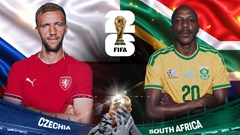 Nhận định trận đấu CH Czech vs Nam Phi, 23h00 ngày 18.6: Cuộc chiến sinh tử
