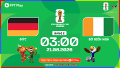 Link xem trực tiếp Đức vs Bờ Biển Ngà, 3h00 ngày 21.6 - bảng E World Cup 2026