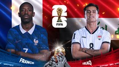 Nhận định trận đấu Pháp vs Iraq, 4h00 ngày 23.6: Chênh lệch đẳng cấp