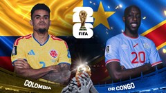 Nhận định trận đấu Colombia vs CHDC Congo, 9h00 ngày 24.6: Quyết đoạt vé sớm