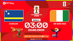 Link xem trực tiếp Curacao vs Bờ Biển Ngà, 3h00 ngày 26.6 - bảng E World Cup 2026