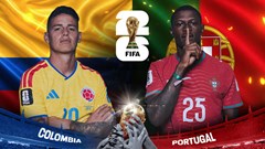 Nhận định trận đấu Colombia vs Bồ Đào Nha, 6h30 ngày 28.6: Quyết chiếm đỉnh bảng