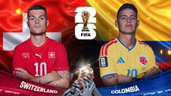Nhận định trận đấu Thụy Sĩ vs Colombia, 3h00 ngày 8.7: Vé cuối trao tay ai?