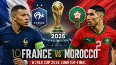 Nhận định trận đấu Pháp vs Morocco, 3h00 ngày 10.7: Khó cản Mbappe và đồng đội