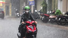 Thời tiết hôm nay 24.7: Hà Nội mưa to đến rất to
