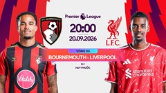 Link xem trực tiếp Bournemouth vs Liverpool, 20h00 ngày 20.9 - Ngoại hạng Anh 