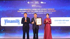 Từ minh bạch đến niềm tin: Vinamilk nhận cú đúp giải thưởng IR Awards 2026