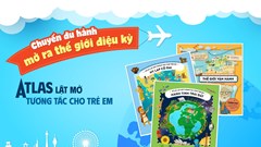Atlas lật mở tương tác cho trẻ em – Những chuyến du hành từ trang sách