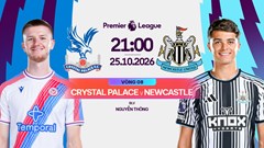 Nhận định trận đấu Crystal Palace vs Newcastle, 21h00 ngày 25.10: Điểm tựa sân nhà