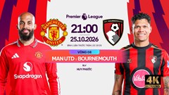 Nhận định trận đấu Man United vs Bournemouth, 21h00 ngày 25.10: Ngày phán quyết với Carrick?