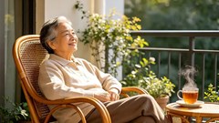 Người có tuổi già an lành thường mang bốn dấu hiệu, chỉ cần có một cũng đã là may mắn