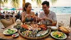 Ăn hải sản hai bữa liên tiếp, kỳ nghỉ lễ coi như kết thúc sớm