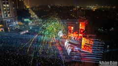 Hà Nội phân luồng giao thông phục vụ chương trình 'Hòa nhạc ánh sáng - Chào năm mới 2026'