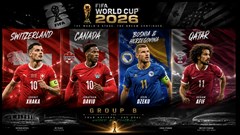 Lịch thi đấu bảng B World Cup 2026: Thế cân bằng và hy vọng vào đội chủ nhà