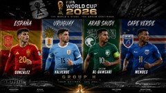 Lịch thi đấu bảng H World Cup 2026: Đương kim vô địch Euro trên con đường tới World Cup